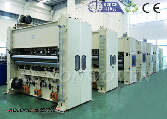 چین سرعت بالا نبافته سوزن بافندگی Pcuhing ماشین 300 ~ 1000G / M ^ 2 CE / ISO9001 تامین کننده