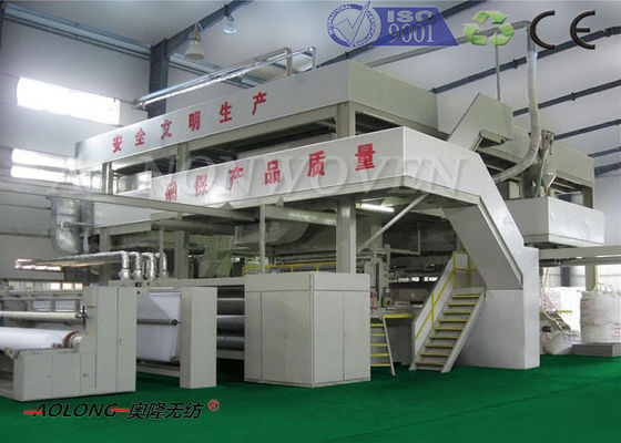 چین 1600mm SMS PP 400KW پارچه نبافته ساخت ماشین برای عملیات کت و شلوار / ماسک تامین کننده